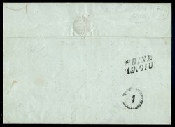 Bellissima lettera da Recoaro SD (P.ti 5) affrancata con tre ...