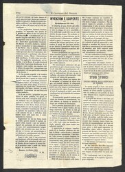 Giornale "Corriere del Brenta" del 16.10.65 affrancato con 2 kreuzer ...