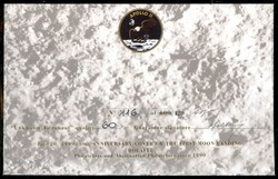 1999 - 30 Th Anniversario Uomo sulla Luna - busta affrancata con 10 ...