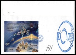 2002 - Soyuz TMA-1 - cosmogramma "Zaletin" n.191 di 200 trasportato ...