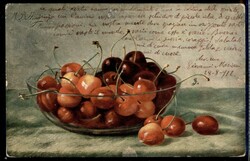 Cartolina affrancata con 10 cent Leoni (82) montato su supporto ...