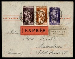 Ferrucci Aerea serie completa (18/20) su aerogramma espresso da ...