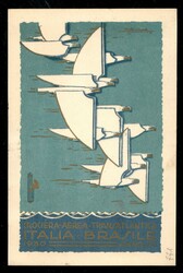 Primo Volo Roma Tripoli 5.1.31 (Longhi 2304) - cartolina e vignetta ...