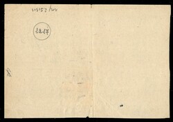 3 lire Assicurativo (6) parte sinistra su ricevuta di pacco - Cerda ...