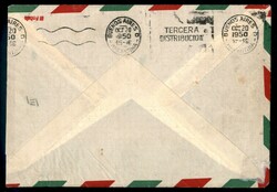 Falso di Buenos Aires - II tiratura - busta affrancata con 100 lire ...