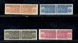 1953 - Pacchi in Concessione (1/4) - filigrana ruota - serie completa ...