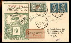 Catapult Mail - Busta raccomandata affrancata con valori di Francia ...