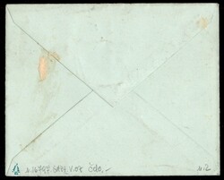 Letterina affrancata con 2 cent soprastampato (2) da Tunisi a Torino ...