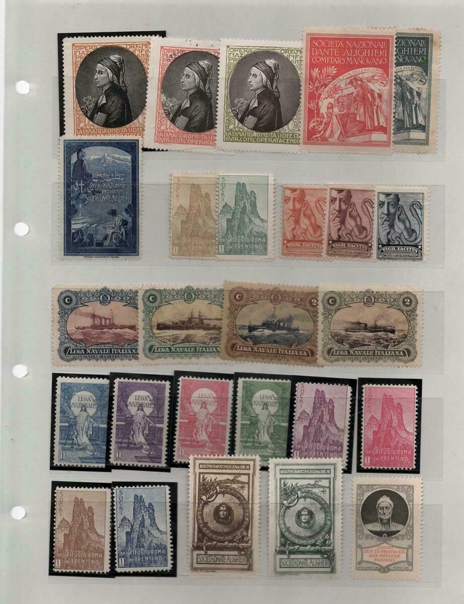 Collezione di ERINNOFILI e/o ETICHETTE mondiali formato da oltre 400 ...