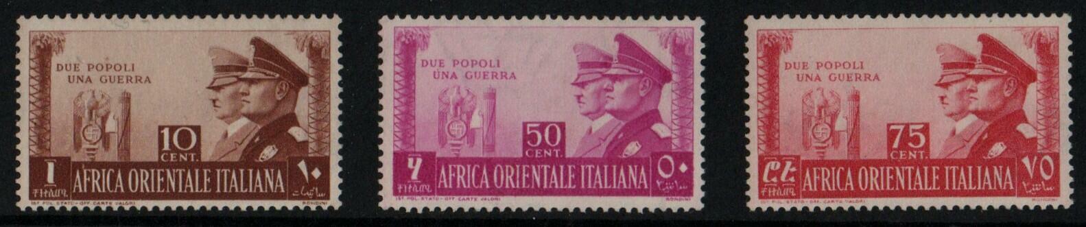 Africa Orientale Italiana - 1941 A.O.I. - AFRICA ORIENTALE ITALIANA  ...