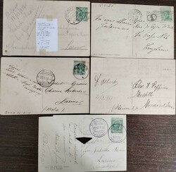 CARTOLINE - Regno d'Italia - Lotticino formato da n. 5 " CARTOLINE " ...