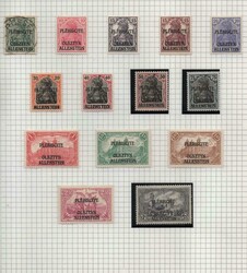 Allenstein (Prussia Orientale) - 1920 Francobolli tedeschi del ...