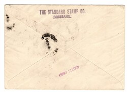 Posta aerea - Posta aerea Catapulta lettera da Brisbane ad amburgo ...