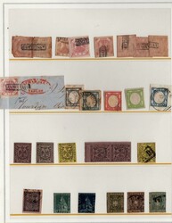 Lotti e collezioni - Lotto di Antichi Stati su Fogli di attesa Marini ...