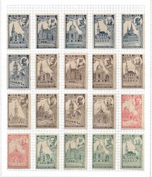 Collezione di ERINNOFILI " ESPOSIZIONE UNIVERSALE " formato da circa ...