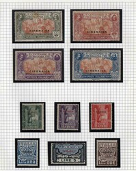 Colonie Italiane - Cirenaica - Collezione completa " CIRENAICA " ...