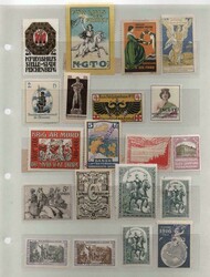 Collezione di ERINNOFILI e/o ETICHETTE mondiali formato da oltre 400 ...