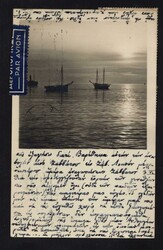 CARTOLINA - Grecia - 1939 Cartolina per via aerea da Atene per ...