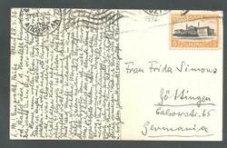 CARTOLINA - Grecia - 1936 Cartolina da Atene per Gottingen Ottimo ...