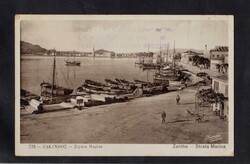 CARTOLINA - Grecia - 1940 Cartolina da Zante per la Germania annulli ...