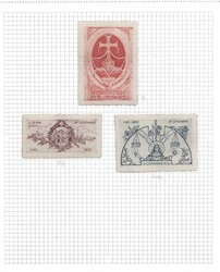 Collezione di ERINNOFILI " Italiani " molti primo periodo, compresi ...