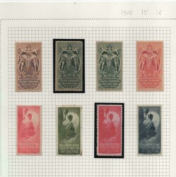 Collezione di ERINNOFILI " Italiani " molti primo periodo, compresi ...