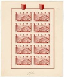 C.L.N. Comitati di Liberazione Nazionale - Aosta - MINIFOGLIO NON ...