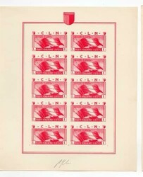 C.L.N. Comitati di Liberazione Nazionale - Aosta - MINIFOGLIO NON ...