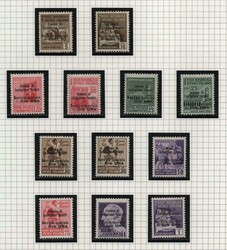 EMISSIONI LOCALI - CASTIGLIONE D'INTELVI. Francobolli del 1942 ...