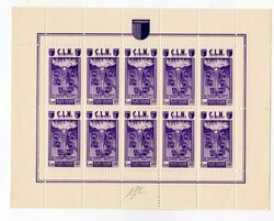 C.L.N. Comitati di Liberazione Nazionale - Aosta - Minifoglio n 10 50 ...