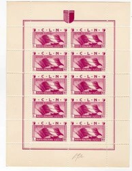 C.L.N. Comitati di Liberazione Nazionale - Aosta - Minifoglio n 14 10 ...