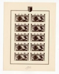 C.L.N. Comitati di Liberazione Nazionale - Aosta - MINIFOGLIO NON ...