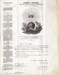Interessante e particolare lettera da Parigi per Napoli della ...