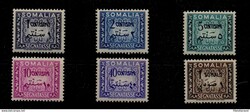 Somalia (AFIS) - 1950 SEGNATASSE " Cifra" - Catalogo Sassone Tasse ...