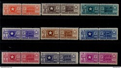 Somalia (AFIS) - 1950 PACCHI POSTALI serie " Stella e mezzaluna" - ...