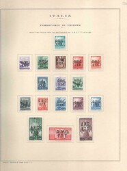 Trieste A - Collezione Trieste A . Dal 1947 al 1954 completa di Posta ...