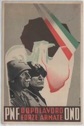 CARTOLINA - Colonie Italiane - Cartolina " DOPOLAVORO FORZE ARMATE ". ...