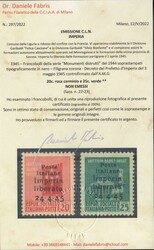 1945 C.L.N. (Comitati di Liberazione Nazionale) IMPERIA Catalogo ...