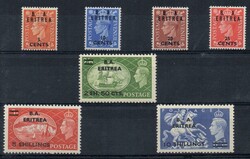 Occupazione Colonie - Eritrea - 1948/50 - ERITREA (n.14/26 + n.27/33 ...