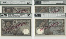 110.550.55: Banknoten - Afrika - Belgisch Kongo