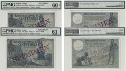 110.550.55: Banknoten - Afrika - Belgisch Kongo