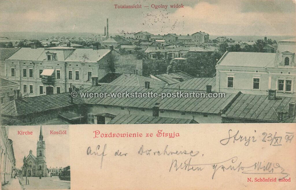 Stryja - 1899 Zustand I-II, kleine Druckstellen,gelaufenAutomatically ...