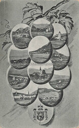 div. Ortschaften in Liechtenstein - 1923 Zustand I-, ...