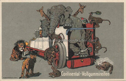 Lot - 10 AK Werbung Continental Pneumatic - um 1914 Zustand I-II, ...
