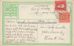 Litho WW 715 Karl Schwetz Weissenkirchen - 1920 Zustand II, Karton kl ...