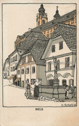 Litho WW 722 Karl Schwetz Melk - 1926 Zustand I-II, ...