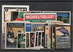 Lot- 200 Vignetten Werbung Ausstellungen - 1900/1940 Zustand I-II, ...