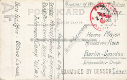 Lot - 2 Fotokarten Militär POW Canada - 1944 Zustand I-II, RS ...