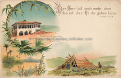 Litho - Türkei Waisenhaus Marasch - Armenische Dorfleute - um 1900 ...