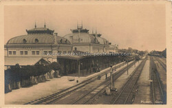Ploesti - Bahnhof -1912 Zustand I-II, gelaufenAutomatically generated ...